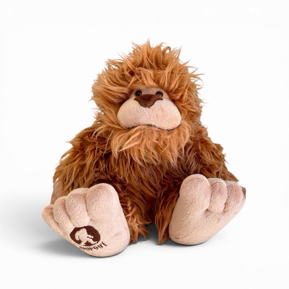 Aurora Large Big Foot Fantasy Mysterious Stuffed Animal Brown 12.5"